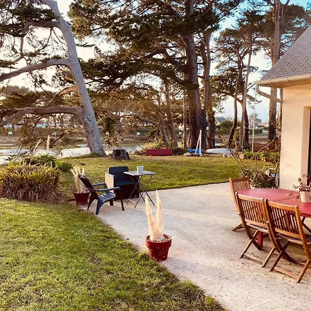Au Bord De L'etang A Avec Jardin Et Wifi - Fr-1-368-439 * Perros-Guirec